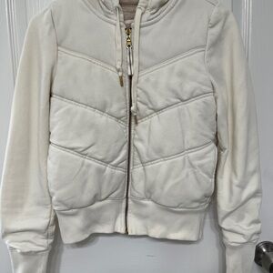 Stylish White Quilted Old Navy women’s XSmall Jacket